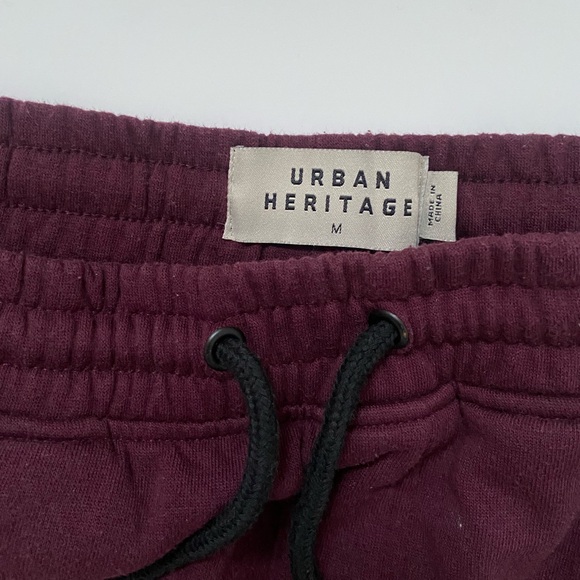Burgundy Sweatpants - Picture 2 of 3